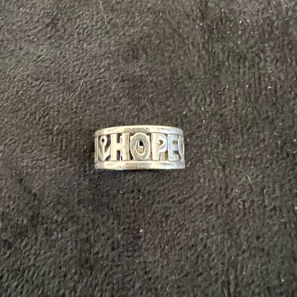 James Avery  "Faith, Hope & Love" Ring - Picture 2 of 5